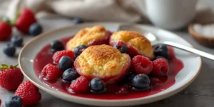 Easy Berry Cobbler with Frozen Berries for Busy Weeknights