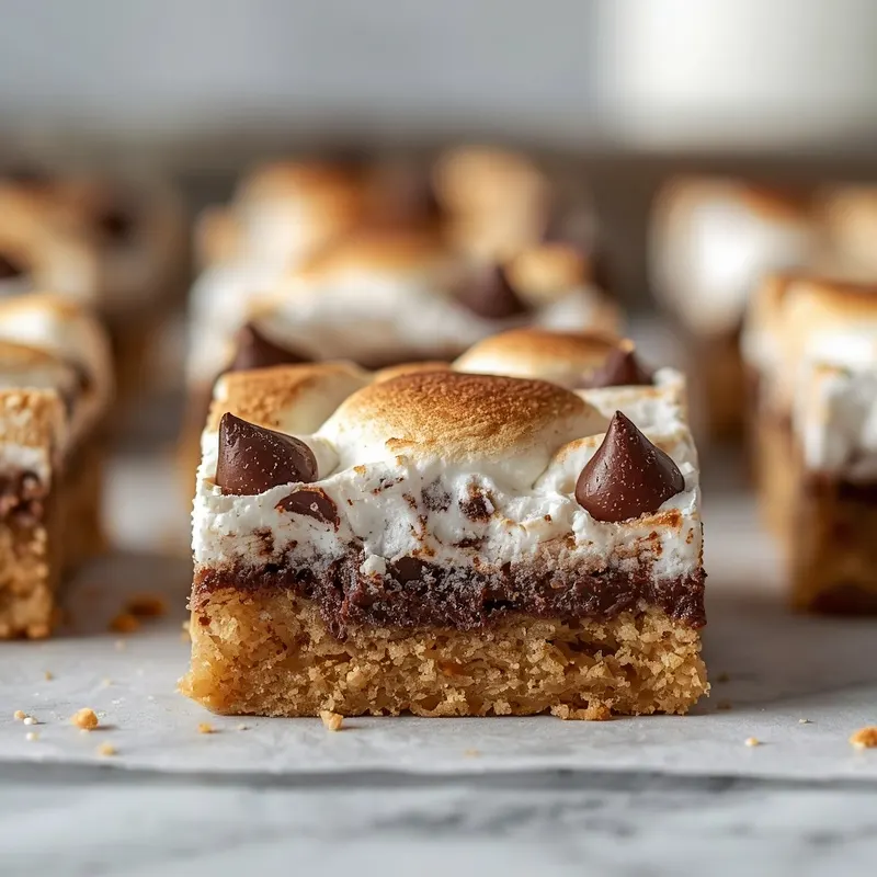 Frozen Sheet Pan S’mores Bars for Hot Summer Days