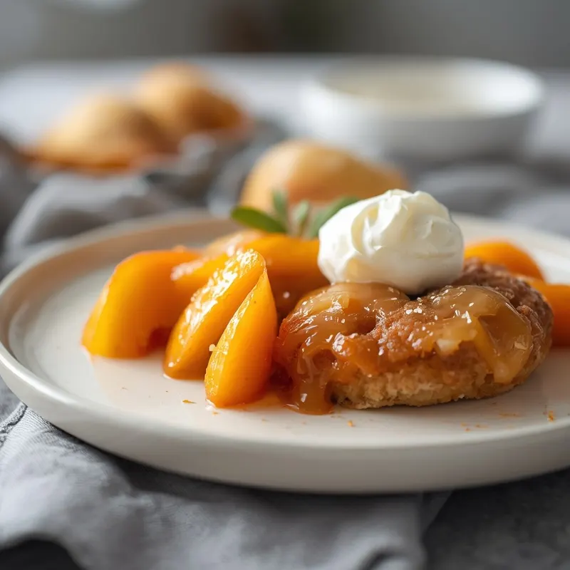 Warm Fruit Dump Cake for Potluck Dessert Tables Warm Fruit Dump Cake for Potluck Dessert Tables