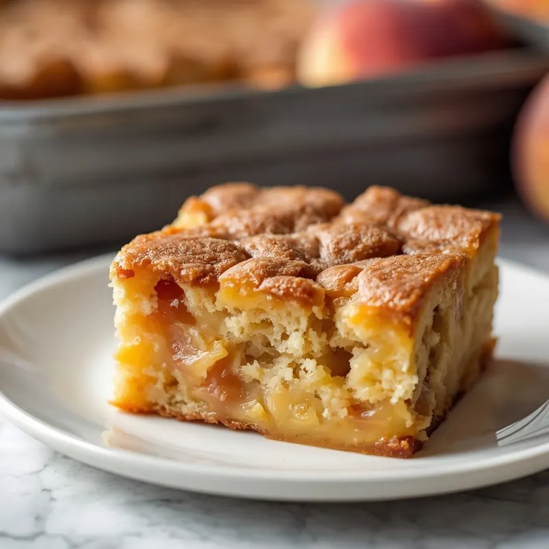 Warm Fruit Dump Cake for Potluck Dessert Tables Warm Fruit Dump Cake for Potluck Dessert Tables
