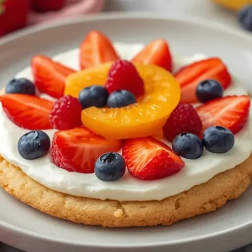 fruit pizza cookies recipe