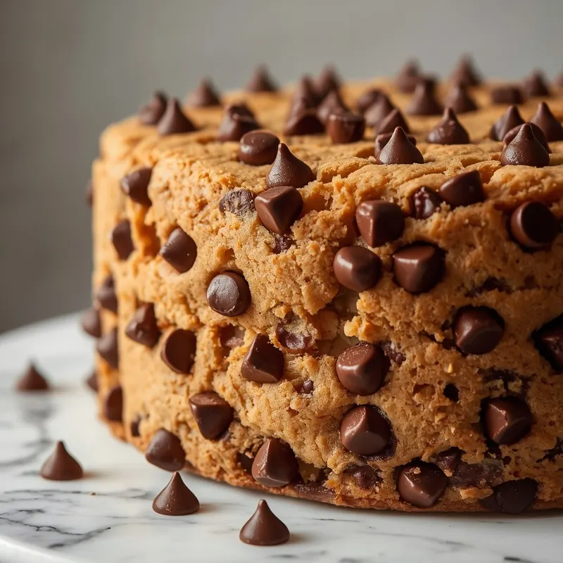 Giant Chocolate Chip Cookie Cake for Birthday Parties Giant Chocolate Chip Cookie Cake for Birthday Parties
