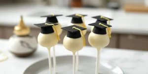 Creative Graduation Cake Pops with Festive Designs