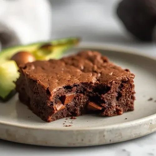 healthy avocado brownies recipe