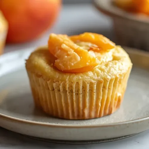homemade peach cobbler cupcakes recipe