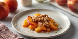 Individual Peach Crisps for Small Batch Desserts