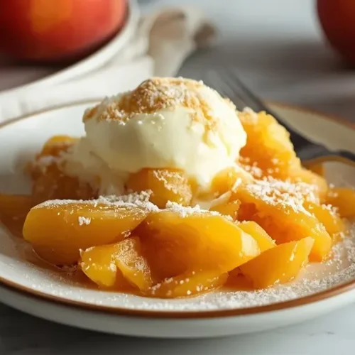 lazy peach cobbler recipe recipe