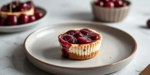 Creamy Mini Cherry Cheesecake Pies for Party Desserts