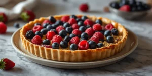 Rustic Mixed Berry Tart for Weekend Dessert Nights