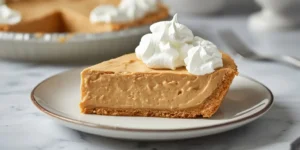 Creamy No Bake Peanut Butter Pie with Cool Whip