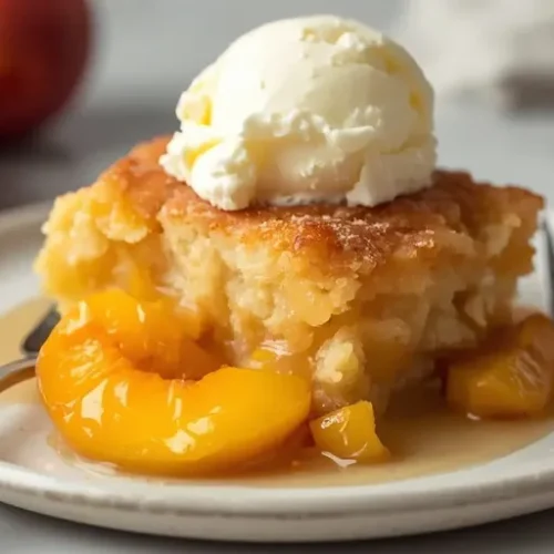 peach cobbler with cake mix yellow recipe