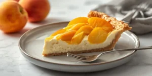Velvety Peach Cream Cheese Pie for Family Gatherings