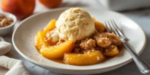 Cozy Peach Crumble Cobbler for Potluck Parties