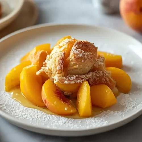 peach desserts with fresh peaches recipe