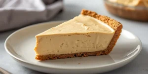 Chilled Peanut Butter Pie with Graham Cracker Crust
