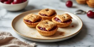 Golden Mini Cherry Pies for Quick Family Desserts