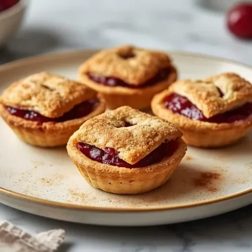 quick mini cherry pies recipe