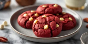 Easy Red Velvet Cookies from Cake Mix for Busy Baking Days