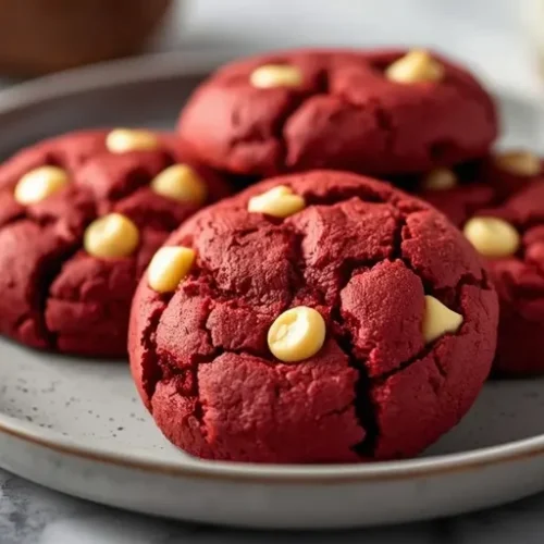 red velvet cake mix cookies recipe