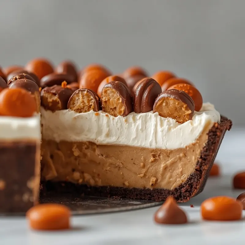 Loaded Reese Chocolate Peanut Butter Pie for Candy Lovers Loaded Reese Chocolate Peanut Butter Pie for Candy Lovers