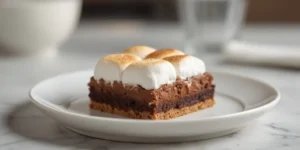 Rich S’mores Pie Brownies for Celebration Desserts