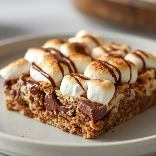 sheet pan s’mores casserole recipe