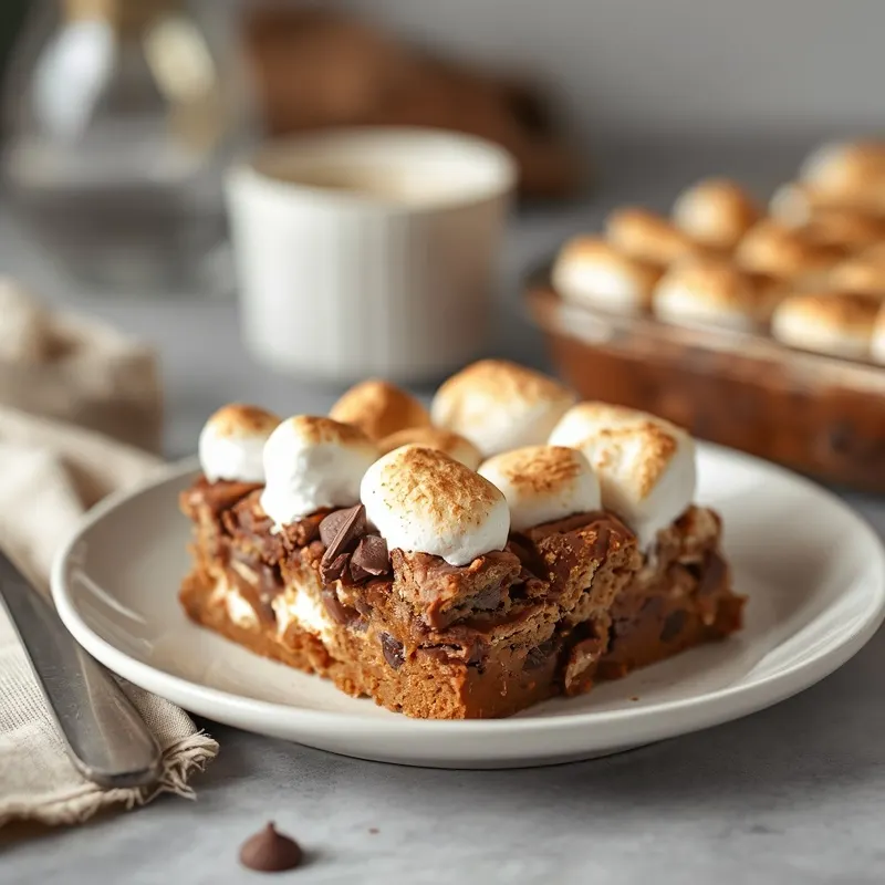 Cozy Sheet Pan S’mores Casserole for Family Movie Nights Cozy Sheet Pan S’mores Casserole for Family Movie Nights