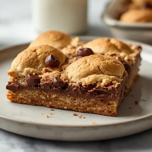 sheet pan s’mores cookie bars recipe