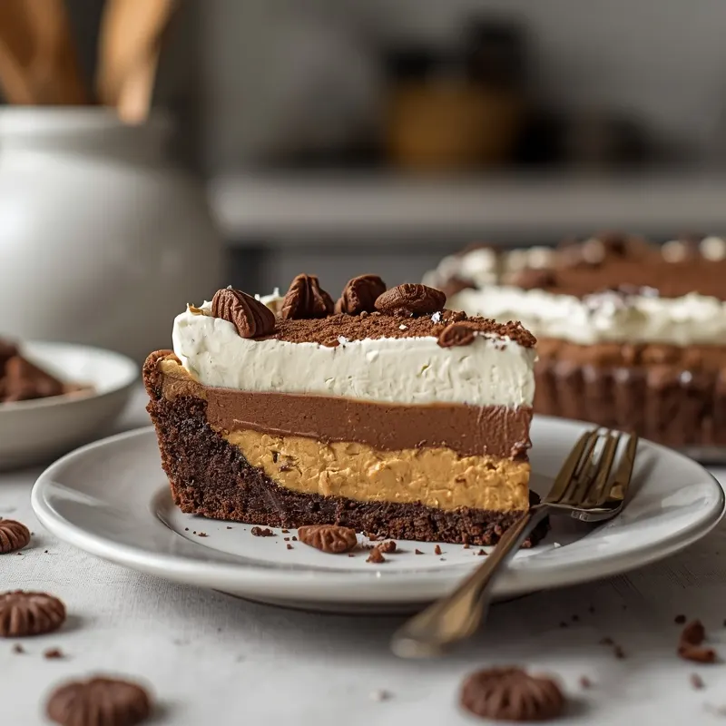 Snickers Chocolate Peanut Butter Pie for Celebration Dessert Tables Snickers Chocolate Peanut Butter Pie for Celebration Dessert Tables