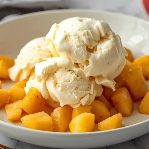 soft peach ice cream recipe