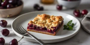 Tangy Sour Cherry Pie Bars for Summer Gatherings
