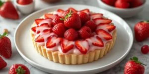 Beautiful Strawberry Berry Tart for Celebration Tables