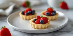 Fresh Strawberry Mini Berry Tarts for Spring Gatherings