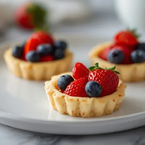 strawberry mini berry tarts recipe