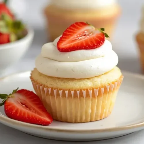 strawberry shortcake cupcakes recipe