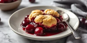 Buttery Sugar Cookie Cherry Cobbler for Family Gatherings
