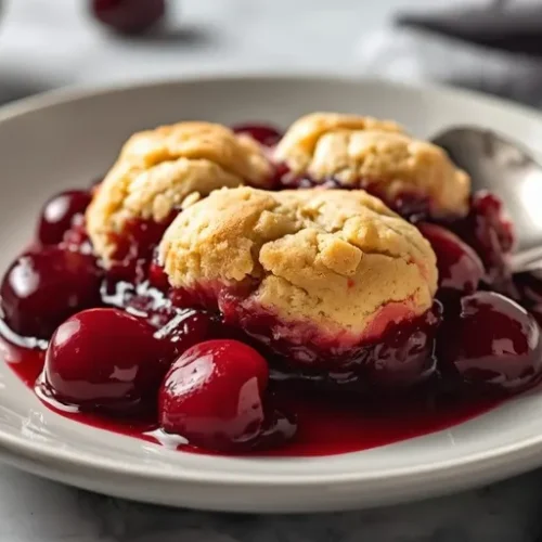 sugar cookie cherry cobbler recipe