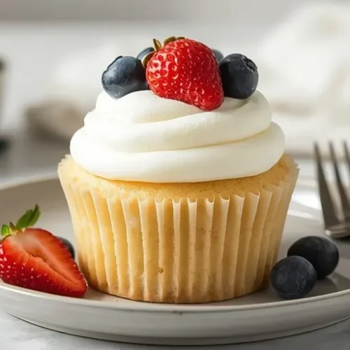 vanilla berry cupcakes recipe
