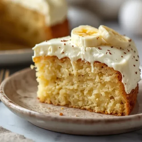Banana Pudding Cake recipe