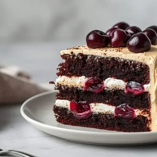 Black Forest Inspired Cake recipe
