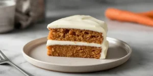 Moist Carrot Cake with Cream Cheese Frosting