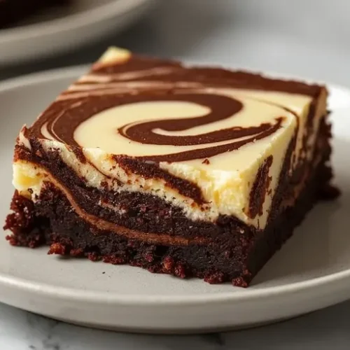 Cheesecake Swirl Brownies recipe