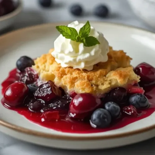 cherry berry cobbler recipe