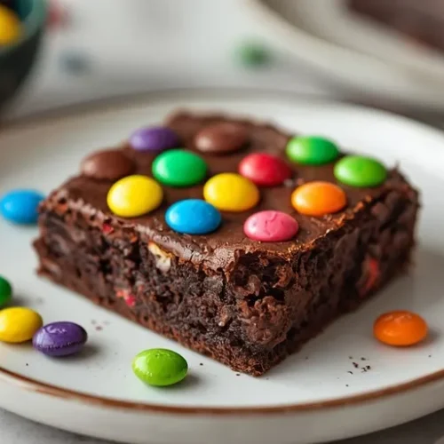 Chocolate Candy Brownies recipe