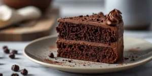 Rich chocolate espresso cake with an intense coffee flavor
