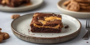 Fudgy Cookie Butter Brownies