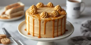 Creamy Cookie Butter Drip Cake