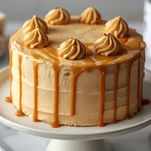 Cookie Butter Drip Cake recipe