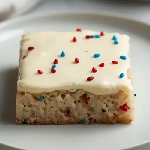 frosted patriotic sugar cookie bars recipe