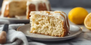 Soft Honey Vanilla Cake with delicate honey flavor